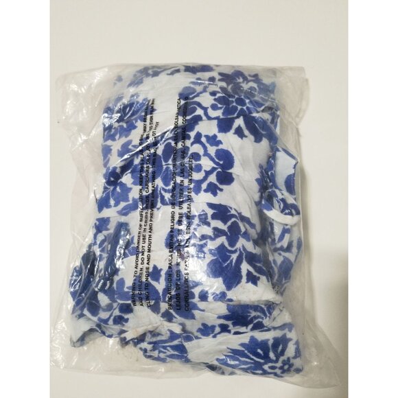 Band of the Free Neoma Dress In Blue and White - Size XS - Picture 6 of 6